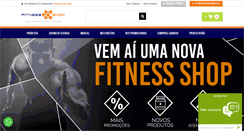 Desktop Screenshot of fitnessshop.com.br