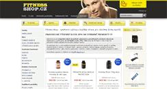 Desktop Screenshot of fitnessshop.cz